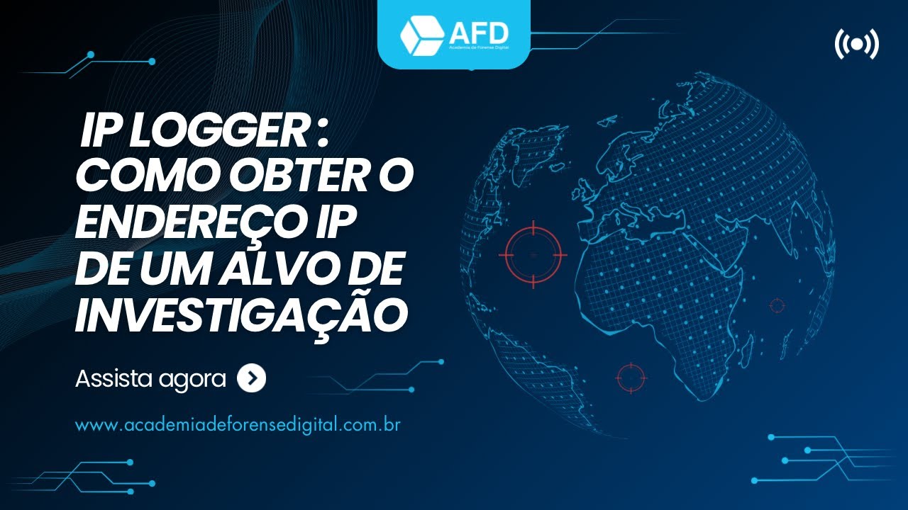 Como obter o Endereço IP de um Alvo de Investigação com o IP LOGGER? (Passo a Passo)