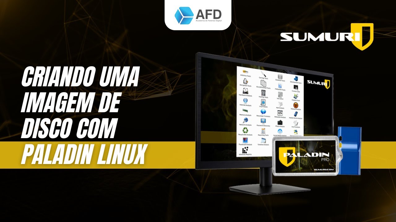 Como criar uma imagem de disco usando o Paladin Linux? (Tutorial Completo e Passo a Passo)